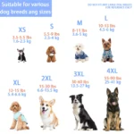 Sun Protection Dog Shirts with Reflective Strips, Quick Dry, Soft Stretchy Fabric, Available in Sizes for Small to Large Dogs! - Image 2