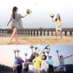 Racket Throw And Catch Ball Game Sensory Integration Parent Child Interaction Outdoor Toys Kids Adults Sports Entertainment - Image 2