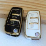 Soft TPU Car Key Cover Case Shell Bag For Audi A3 A4 A5 A6L C6 8L 8P B6 B7 B8 C6 RS3 Q3 Q7 TT 8L 8V S3 Protector Accessories - Image 4