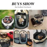 Portable Folding Pet Tent Octagonal Cage for Cat Delivery Room Indoor Playpen Puppy Kennel Foldable Fence Outdoor Big Dogs House - Image 5