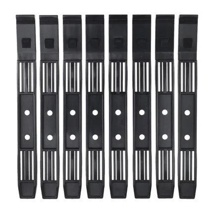 New 4 Pairs Black Chassis Hard Drive Mounting Desktop Hard Disk Bracket Computer Cooler Mounting Rail HDD Shelf Slider
