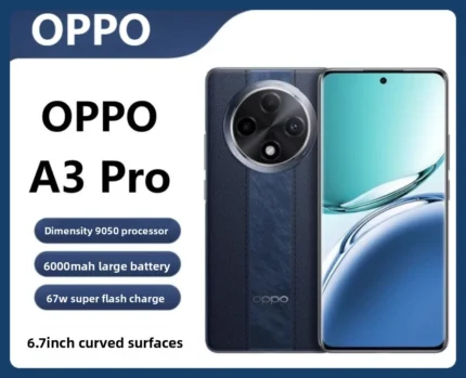 OPPO A3 Pro 5G Smartphone IP69/IP68/IP66 Waterproof 6.7'' 120Hz OLED Display, 67W Fast Charging 5000mAh Battery Global Unlocked