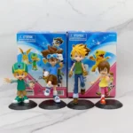 8pcs/Set Digimon Adventure Tailmon Gomamon Patamon Gabumon Tentomon Palmon Piyomon Agumon Anime Model Toy Doll Gifts - Image 4