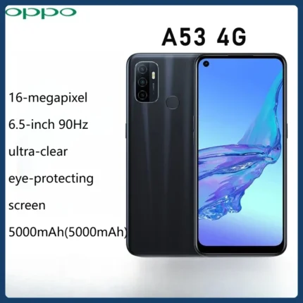 OPPO A53 LTE SmartPhone Global Firmware 6.5" 13MP Quadruple Camera (Dual SIM)(Qualcomm SM4250) 5000mAh Used Phone
