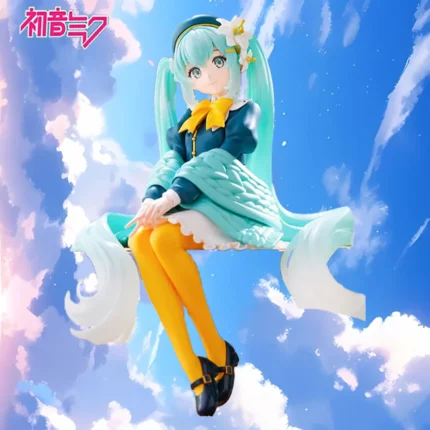 Hatsune Miku Flower Fairy Lily Noodle Stooper Anime Action Figure Toys 15cm PVC Model Collector Kid Birthday Gift
