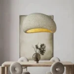 2025 New Model Wabi Sabi Pendant Lamp Living Room Dining Table Bedroom LED Ceiling Chandelier Light Home Decor E27 Hanging Lamp - Image 5