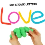 5PCS Mini Color Plastic Bellows Squeeze Toy Pull Telescopic Tube Popular Sensory Toys Adult Restless Children Decompression Vent - Image 6