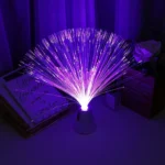 7 Color LED Fiber Optic Lamp Multicolor Star Sky Light for Holiday Wedding Centerpiece Optic Fiber LED Night Lighting Decor Lamp - Image 5