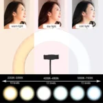 16/26/33cm Selfie Ring Light Photography Fill Lighting Led Ring Lamp For Phone Video Recording Live Broadcast Selfie Fill Light - Image 6