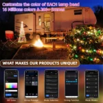 TUYA LED String 200 Led 20M Christmas Tree Fairy String Party Light Copper Wire String Lights For Home Parties Christmas Holiday - Image 2