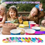 24/72pcs PCS Fidget Toys Pop Bracelet Party Favors Stress Relief Fidgets Packs Bulk Sensory Squishy Toys Wristband - Image 3