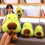 Cute Avocado Doll Pillow Soft Plush Toy Sleeping Pillow Children Girls Birthday Gift Large Fruit Rag Doll - Image 3