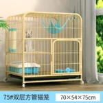 Cat Cages Increase Indoor Freedom for Cats Double Decker Villas and Cat Houses