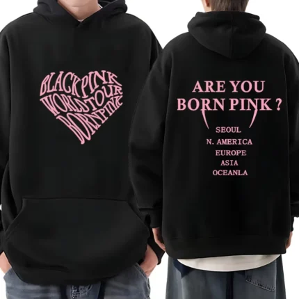 Fashion Y2k Double Sided Printed Hoodie 2024 Men Women Outdoor Casual Sweatshirt Unisex Fleece Long Sleeve Pullovers