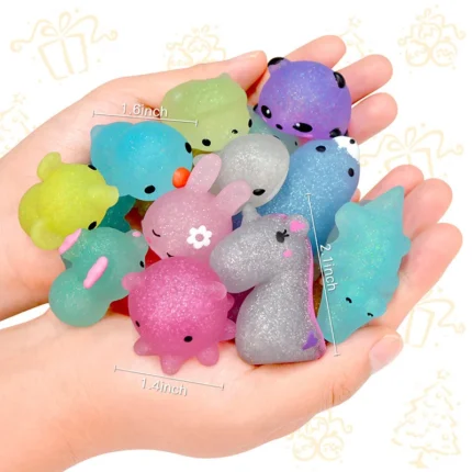 NEW Mochi Squishies Kawaii Anima Squishy Toys For Kids Antistress Ball Squeeze Party Favors Stress Relief Toys For Birthday