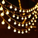 3M 6M 10M 22M Fairy Lights Garland LED Ball String Lights Waterproof for Christmas Tree Indoor Wedding Home Decoration 220V Lamp