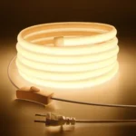35M Neon Soft Tube Cob LED Strip Light Super Bright 320LEDs/m RA90 with Switch EU/US Plug Waterproof Outdoor Decor 110V 220V