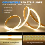 5M 10M 12V 24V COB LED Strip Light IP67 Waterproof DC Plug/2Pin Wire RA90 480LEDs/m Hight Bright Flexible Tape 3000K 4000K 6000K - Image 3