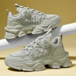 Four Seasons Men's Shoes 2025 New Breathable Mesh Thick soled Sports Shoes for Youth Versatile Casual Running Shoes - Image 2