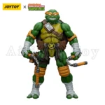 JOYTOY 1/18 Action Figure Turtles-Michelangelo Donatello Leonardo Raphael Anime Toy - Image 6