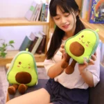 Cute Avocado Doll Pillow Soft Plush Toy Sleeping Pillow Children Girls Birthday Gift Large Fruit Rag Doll - Image 2