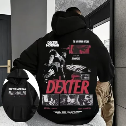 Casual 100% Cotton Vintage Sweater Hoodie Men's Fashion Extra Large Streetwear Limited Edition Dexter Morgan Bay Butcher Trends