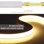 USB 5V Remote Control Dimmable Pure Silicone Tube COB Neon LED Strip Light Waterproof For Garden Bedroom Kitchen Backlight Decor - Image 4