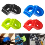 1pair Silicone Crank Covers Protective Sleeves for MTB Road Bike Pedal Crankset Cycling Accessories - Image 4