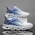 2025 Spring and Autumn Sports Shoes Men's Travel and Leisure Shoes Breathable Mesh Running Shoes Men's Shoes - Image 4