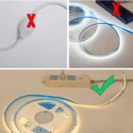 5m 10m 20m 30m COB LED Strip Light 220V Flex Tape Lamp with IC Chip High Bright 240 LEDs Linear Lighting RA90 Warm Natural White - Image 6