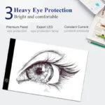 3 Level Dimmable Led Drawing Copy Pad Board for Baby Toy A4 Creativity Painting Educational Toys for Children Gifts - Image 4