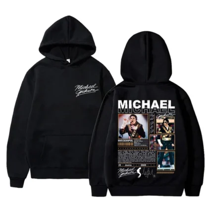 Classic Michael Jackson retro pop King men's hoodie retro Gothic rock fashion shirt punk sportswear, streetwear