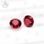 Lab Grown Ruby Round Shape 3-9mm Pigeon Blood Red Color Loose Gems With AGL Certificate Top Quality Stone for Diy Jewelry Making - Image 4