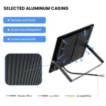 LED Floodlight 10W 20W 30W 50W 100W Flood Light 220V Waterproof IP66 Outdoor Wall Garden Spotlight Reflector Foco Lamp - Image 5