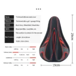 3D Mtb Saddle GEL Bicycle Seat Cover Men and Women Mtb Road Bike Bicycle Products Accessories Carbon Journey Parts Cycling - Image 6