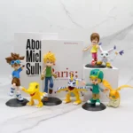 8pcs/Set Digimon Adventure Tailmon Gomamon Patamon Gabumon Tentomon Palmon Piyomon Agumon Anime Model Toy Doll Gifts - Image 3
