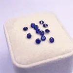 10pcs Sapphire Round Faceted Gemstones Mohs Hardness 9 Grade AAA Cutting Brilliant Cut Sapphire Gem Small Sizes 0.8mm-3.5mm - Image 4