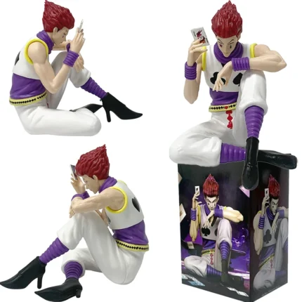 Anime Figure Killua Zoldyck Kurapika Hisoka Figure Collectible Model Illumi Zaoldyck Figurine Toy Gon Freecss Action Figure Doll