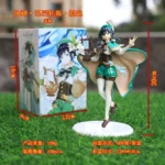 Anime Genshin Barbatos Figure Anemo Wind Statue Action Figures Genshin Impact Wendy Venti Figurine Collection PVC Model Toy Gift - Image 5
