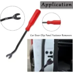 Professional Car Headlight & Door Clip Removal Tool - Metal Panel Trim Pliers for Interior Modification & Installation Repair - Image 2