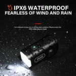 TOWILD 450LM Bike Light Commuting Mini Bicycle Lights LED Cycling Front Lamp IPX6 Compact Headlight Aluminum MTB Road Flashlight - Image 4