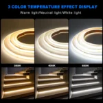 IP68 Waterproof COB LED Strip Lights 12V 24V 480Leds/M High Density Flexible Diode Tape Light RA90 3000K 4000K 6000K Room Decor - Image 6