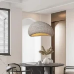 2025 New Model Wabi Sabi Pendant Lamp Living Room Dining Table Bedroom LED Ceiling Chandelier Light Home Decor E27 Hanging Lamp - Image 6
