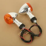 Motorcycle 10mm Amber Bullet Turn Signals For Suzuki Boulevard VRZ1800 M109R 2006-2013 2012 2011 2010 2009 2008 2007