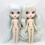 ICY DBS Blyth Doll No. 4 curved lips Custom Matte face with eyebrow Joint body 1/6 bjd anime - Image 5
