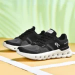 Fluorescence Running Shoes Men Training Marathon Sports Breathable Lightweight Women's Comfortable Nonskid Leisure Sneakers - Image 3