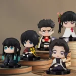 Anime Demon Slayer Doll Toy Nezuko Tanjirou Zenitsu Inosuke Kyoujurou Kanawo Action Figures Model Toy Kid Xmas Birthday Gift - Image 2