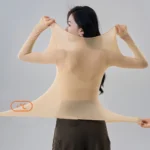 2pcs Women Thermal Underwear Long-sleeved T-shirt Basic Pullover Autumn Winter Ladies Elastic Tights Bottoming Shirt Warmer Top - Image 5