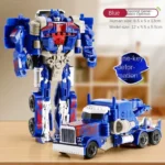 Transformation Car Anime Robot Model One Step Deformation Robot Toy Kid Puzzle Toy Deformation Car Action Figure Model - Image 2