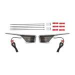 1 Pair Motorcycle LED Rear Turn Signal Passenger Armrest Trim Light Accessories For Honda Goldwing Gold Wing GL1800 2006-2017 - Image 2